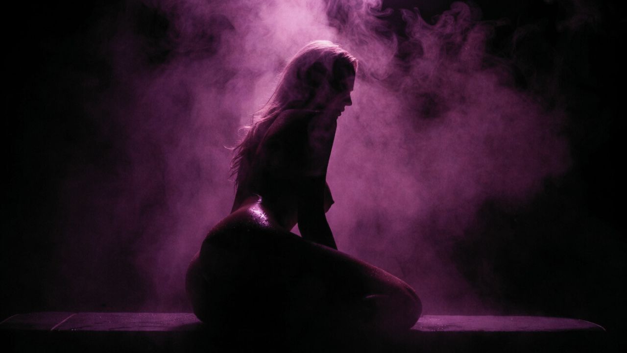 hot stylized background ()